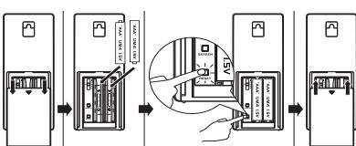 OREGON SCIENTIFIC 292 - Insertion des PILES dans le capteur thermique à distance - 1