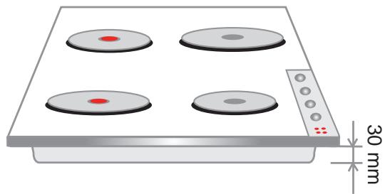 ROSIERES TC 04 INOX - Encastrement: TYPEN (norme en 335-2-6) - 1