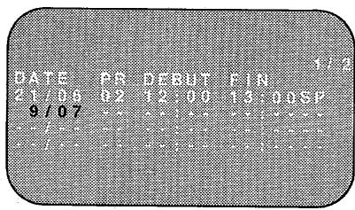 SHARP VC-MH78 - Programmation d'un enregistrement - 1