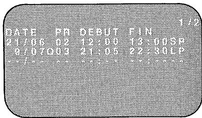 SHARP VC-MH78 - Programmation d'un enregistrement - 3