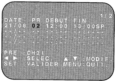SHARP VC-MH78 - Remarques: - 1