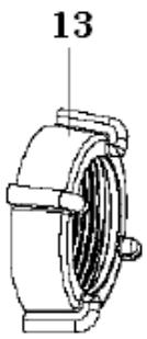 BRANDT KM1557BG - b) Utilisation du hachoir à viande - 5