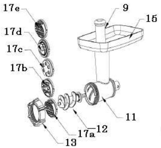 BRANDT KM1557BG - c) Description de vos accessoires à pâtes - 1