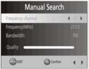 BRANDT BTR1201HD - Recherche automatique : - 1