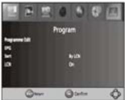 BRANDT BTR1201HD - 1: Paramètres de gestion des programmes: - 1