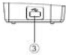 BRANDT BTR1201HD - Panneau avant - 2