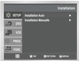 SAMSUNG SV-DVD-50 - Mémorisez les chaînes manuellement - 5