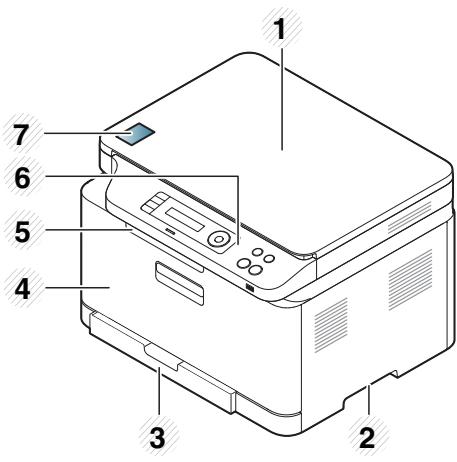 SAMSUNG XPRESS SL-C4GOFW - C46XW - 1