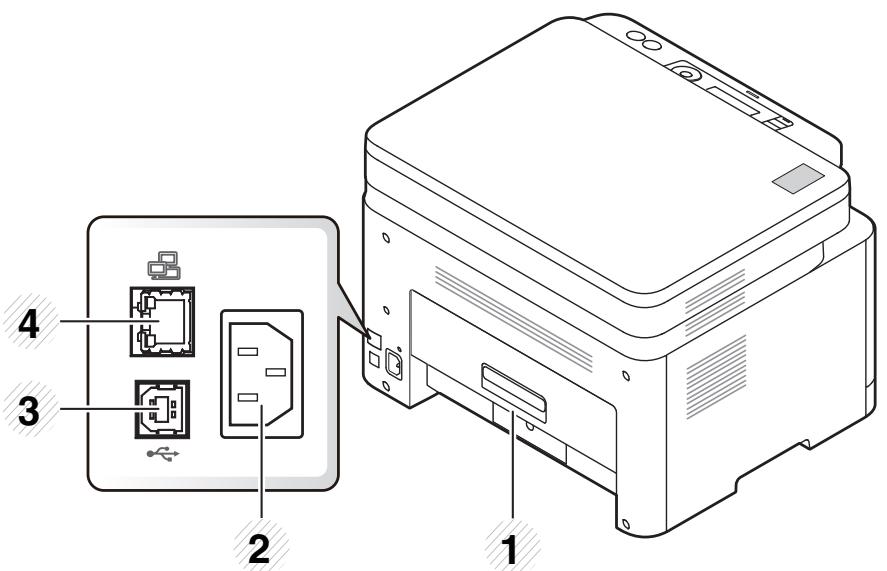 SAMSUNG XPRESS SL-C4GOFW - C46XW - 1