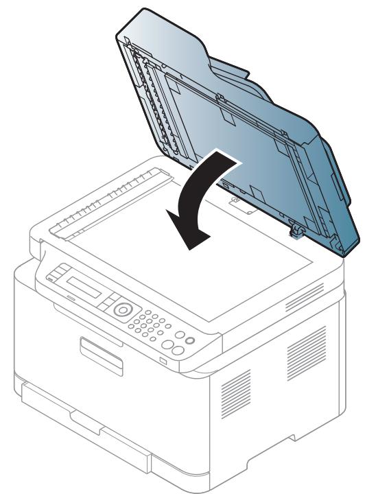 SAMSUNG XPRESS SL-C4GOFW - Bourrage du papier d'origine dans le scanner - 7