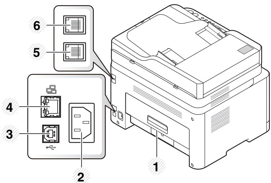 SAMSUNG XPRESS SL-C4GOFW - C46XFW - 1
