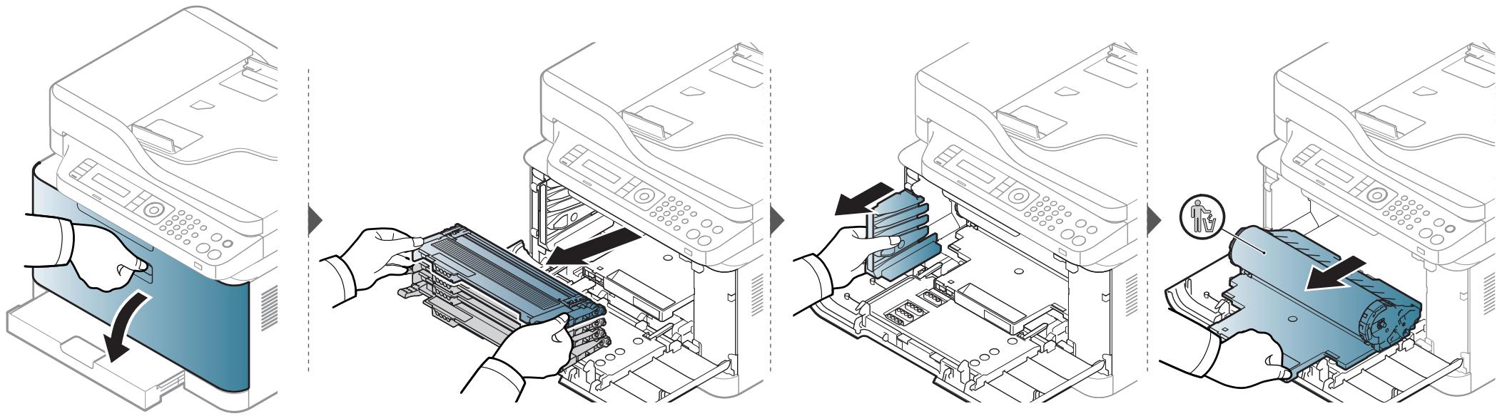 SAMSUNG XPRESS SL-C4GOFW - Remplacement de l'unité d'imagerie - 2