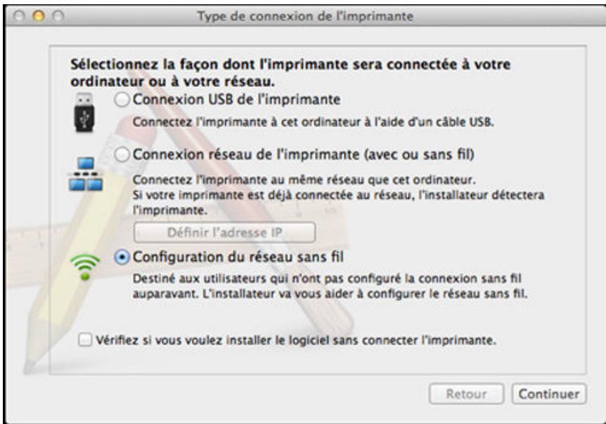 SAMSUNG XPRESS SL-C4GOFW - Configuration du réseau sans fil - 1