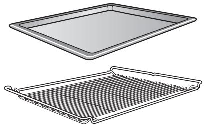 DARTY H 5140 BP BLANC - Plateau multi-uses et grilles avec butée de sécurité - 1