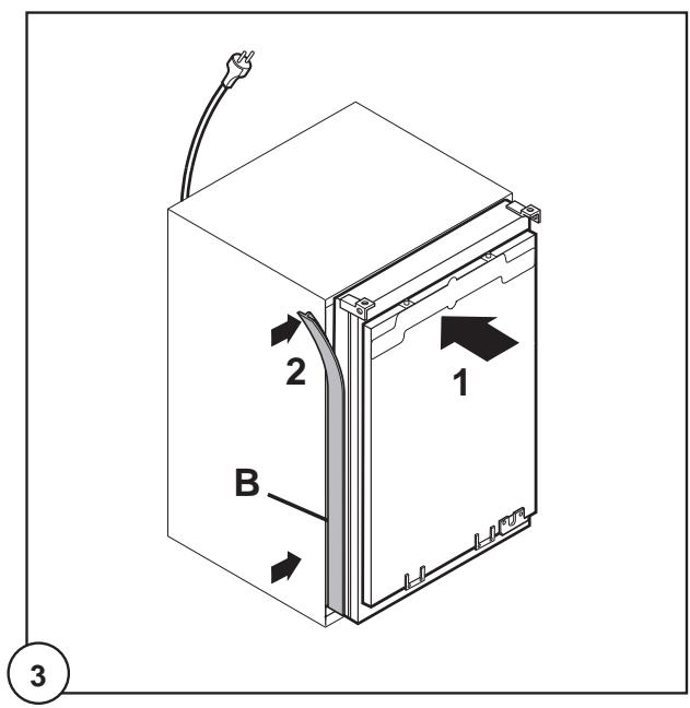 DE DIETRICH DFF 310JE1 - Dimensions de la niche - 7