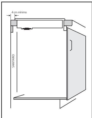 FAGOR 2VFT-330X - Sur un MEUBLE avec porte - 6