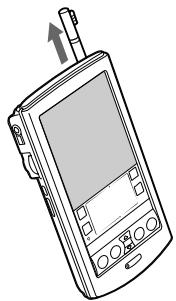 SONY CLIEPEG-N770C/EC - Utilisation du stylet - 1