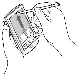 SONY CLIEPEG-N770C/EC - Association de préférences à un tracé de stylet plein écran - 1