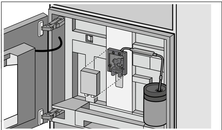 GAGGENAU CMP250111 - Utiliser le réservoir à lait : - 1