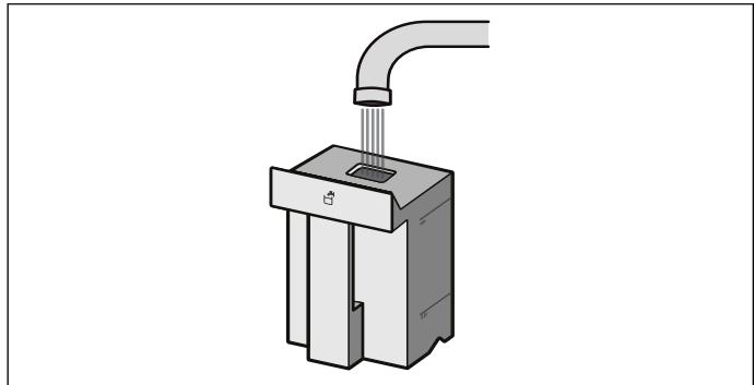 GAGGENAU CMP250111 - Remplir le réservoir d'eau et le réservoir pour café en grains - 1