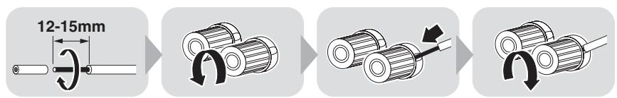 TEAC AG-D500-B - Branchement de vos enceintes - 3