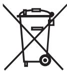 INVICTUS ONE kK - Les déchets d'équipements ne doivent pas être jetés avec les ordures ménagères ! - 1