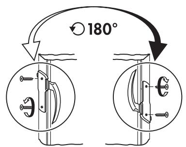 OKO ARCTIS SUPER - Inversion du sens d'ouverture de la porte - 13