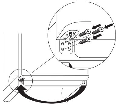 OKO ARCTIS SUPER - Inversion du sens d'ouverture de la porte - 14