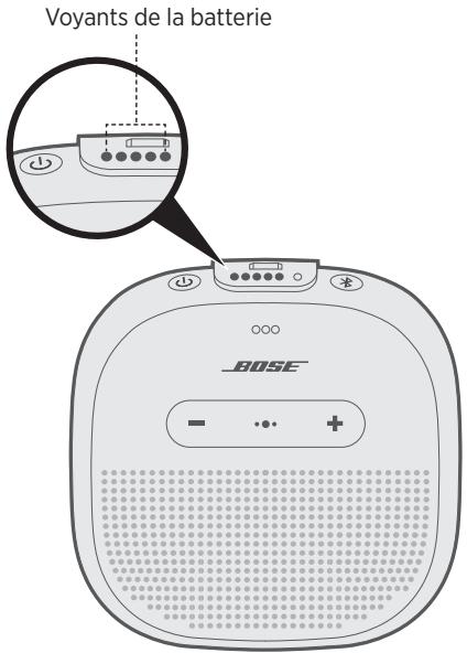 BOSE SoundLink Micro - Voyants de la batterie - 1
