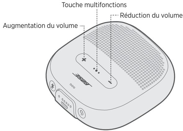 BOSE SoundLink Micro - Lecture multimédia et volume - 1