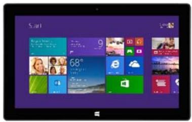 MICROSOFT SURFACE RT 64 GO - Paysage ou portrait - 1