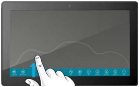 MICROSOFT SURFACE RT 64 GO - Commandes d'application - 1