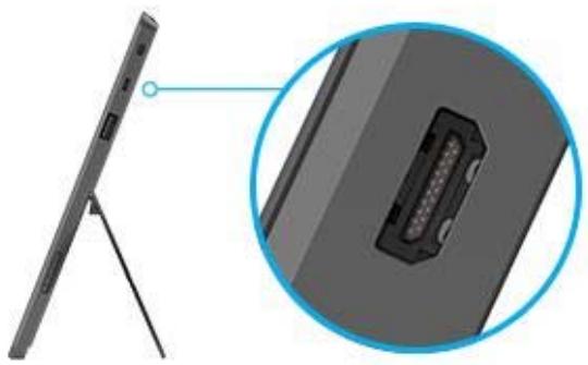 MICROSOFT SURFACE RT 64 GO - Connexion de surface à un téléviseur, un écran ou un projecteur - 1