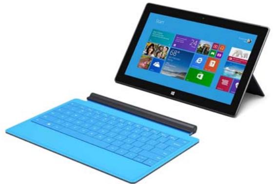 MICROSOFT SURFACE RT 64 GO - Adaptateur sans fil pour claviers cover - 1