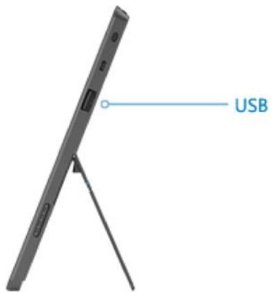 MICROSOFT SURFACE RT 64 GO - Connexion d'une souris USB, une imprimante, etc. - 1