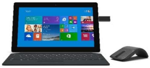 MICROSOFT SURFACE RT 64 GO - Utilisation d'une souris - 1