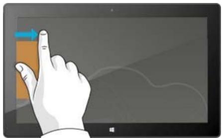 MICROSOFT SURFACE RT 64 GO - Commandes d'application : où les trouver ? - 1