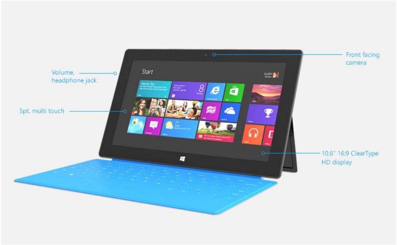 MICROSOFT SURFACE RT 64 GO - Réseau 61 - 3