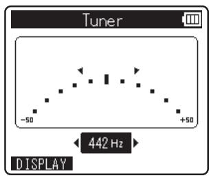 OLYMPUS LS-12 - Ajustez en regardant l'indicateur de syntonisation et les indicateurs. - 2