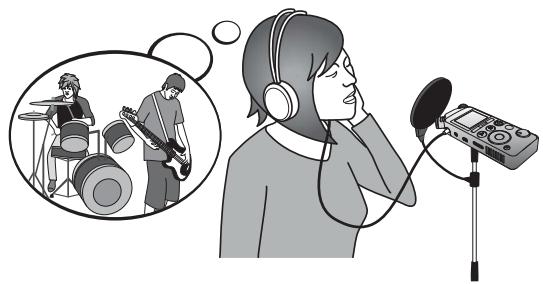 OLYMPUS LS-12 - Plusieurs autres fonctions d'enregistrement - 1