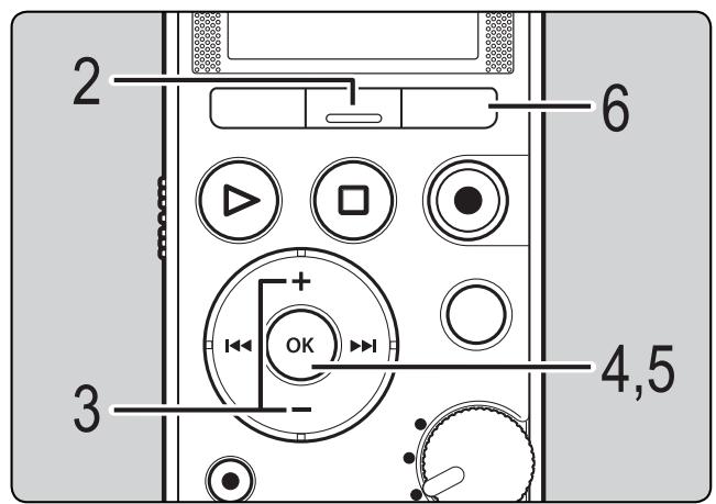 OLYMPUS LS-12 - Confirmation d'un fichier dans la mémoire [property] - 1