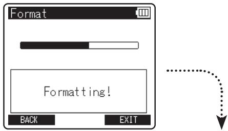 OLYMPUS LS-12 - Appuyez sur la touche OK. - 1