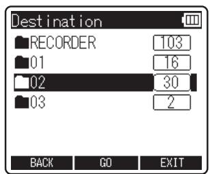 OLYMPUS LS-12 - Si vous sélectionnez [all files] - 1