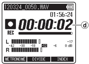 OLYMPUS LS-12 - Appuyez sur la touche REC () ou PLAY () pour démarrer l'enregistrement. - 1