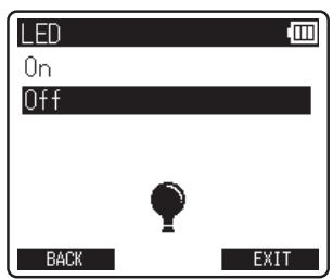 OLYMPUS LS-12 - Méthode de paramétrage du menu - 5