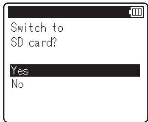 OLYMPUS LS-12 - Insertion d'une carte SD - 3