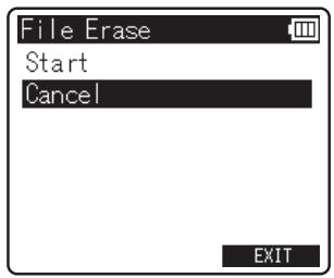 OLYMPUS LS-12 - Effacement d'un fichier - 2
