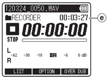 OLYMPUS LS-12 - Appuyez sur la touche STOP/  (■) pour arrêter l'enregistrement. - 1