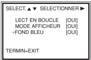 PHILIPS 14PV415BLARGENT - Activer ou désactiver le fond bleu - 1