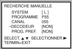 PHILIPS 14PV415BLARGENT - Allocation du décodeur - 1